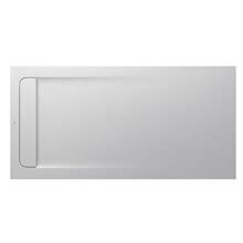 Plato de ducha 160x80cm blanco roto Aquos Roca
