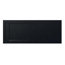 Plato de ducha 180x70cm negro Aquos Roca
