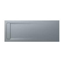 Plato de ducha 180x70cm cemento Aquos Roca