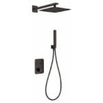 Conjunto de ducha Negro Mate Madeira Imex