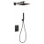 Conjunto de ducha Negro Mate Madeira Imex