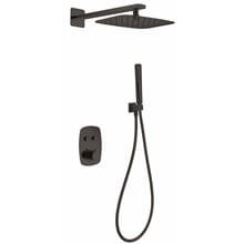 Conjunto de ducha Negro Mate Hidra Imex