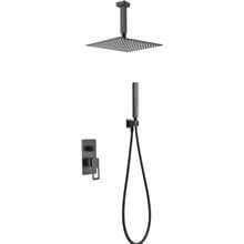 Conjunto de ducha Estocolmo Negro Mate Imex