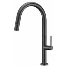 Grifo de fregadero Negro Mate Samoa Imex