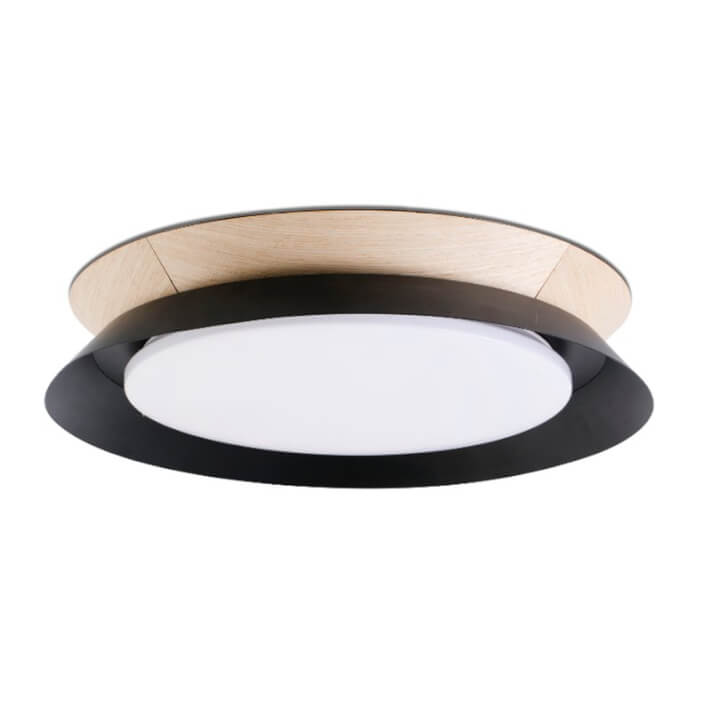 Plafón negro con LED Tender Faro