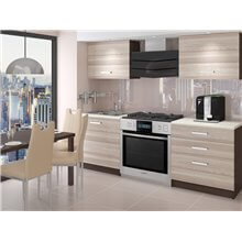 Cocina 120cm acacia Saturno Tarraco