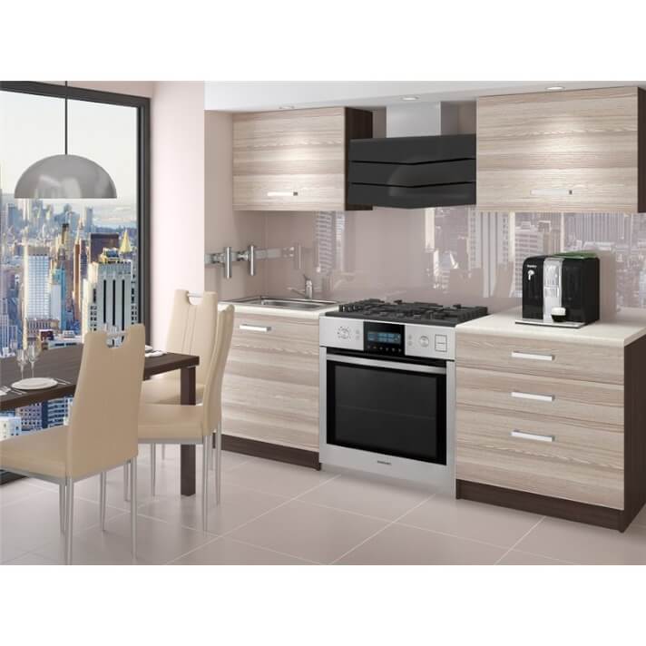 Cocina 120cm acacia Saturno Tarraco