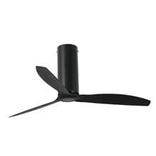 Ventilador de techo negro mate Tube Fan Faro