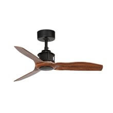 Ventilador de techo negro mini Just Fan Faro