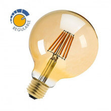 Bombilla con filamento LED OLD GLOBO de 6W