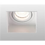 Empotrable blanco cuadrado Hyde Faro