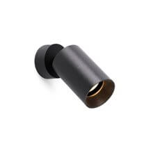Lámpara proyector negra Stan Faro