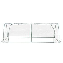Invernadero transparente 250x100x80cm Outsunny
