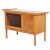 Conejera exterior de madera con patas Pawhut