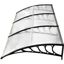 Marquesina de pared 90cmx295cmx25cm Outsunny
