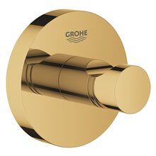 Colgador de base circular oro brilllo Essentials Grohe