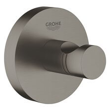 Colgador de base circular grafito cepillado Essentials Grohe