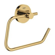 Portarrollos sin tapa oro brillo Essentials Grohe