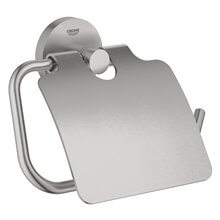 Portarrollos con tapa supersteel Essentials Grohe