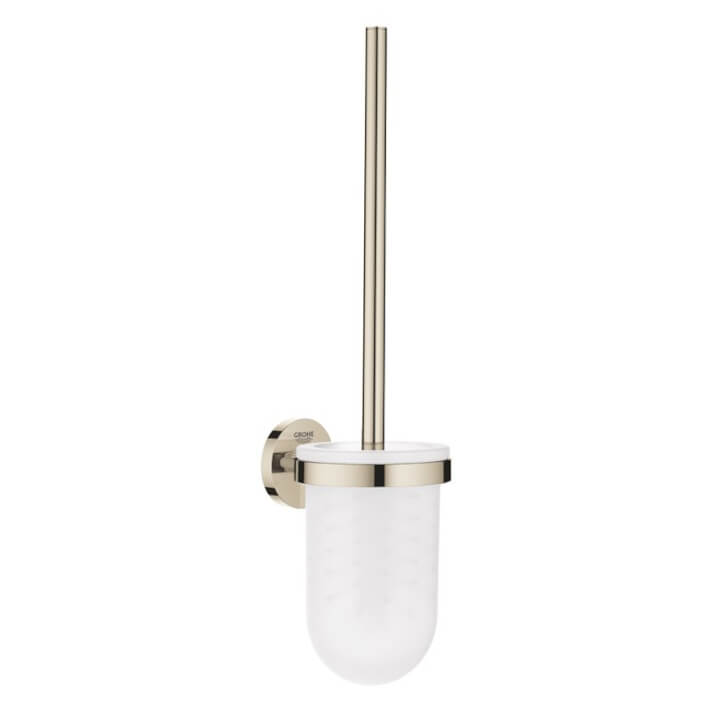 Escobillero de pared niquel brillo Essentials Grohe