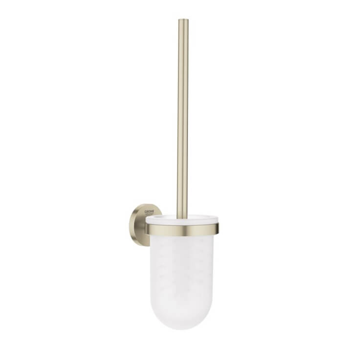 Escobillero de pared niquel cepillado Essentials Grohe