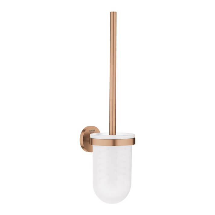 Escobillero de pared cobre cepillado Essentials Grohe