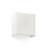 Lámpara aplique cuadrado beige Cotton Faro