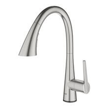 Grifo monomando de fregadero supersteel Zedra Touch Grohe