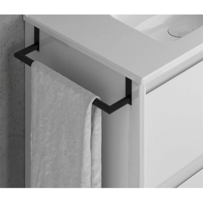 Toallero de lat&oacute;n de 37,5cm para mueble Royo