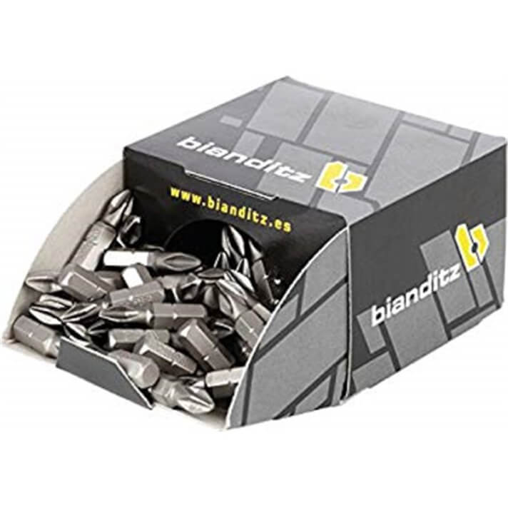 Juego 100 puntas extra 2x25mm Bianditz
