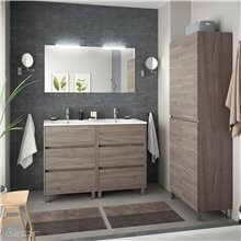 Mueble doble 120cm Roble Eternity SALGAR ARENYS