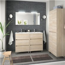 Mueble doble 120cm Roble Caledonia SALGAR ARENYS