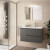 Mueble de baño 855 Izquierda Gris Mate NOJA SALGAR 