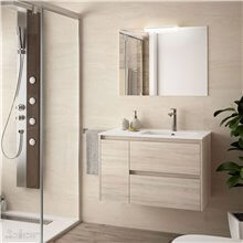 Mueble de baño 855 Izquierda Roble Caledonia NOJA SALGAR 