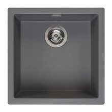 Fregadero 1 cuba gris plateado Amsterdam 40 Reginox