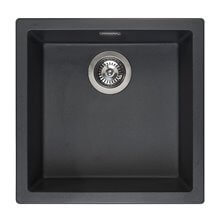 Fregadero 1 cuba negro plateado Amsterdam 40 Reginox