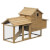 Gallinero de madera de múltiples niveles Pawhut