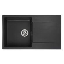 Fregadero 1 cuba negro plateado Amsterdam 10 Reginox