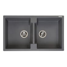 Fregadero 2 cubas gris plateado Amsterdam 20 Reginox