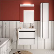Mueble 60 cm Blanco 2 cajones ATTILA SALGAR