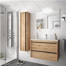 Mueble 80 cm Roble Ostippo 2 cajones ATTILA SALGAR