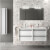 Mueble doble 120cm Blanco ATTILA SALGAR 