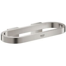 Argolla o soporte para baño supersteel cepillado Selection Grohe 