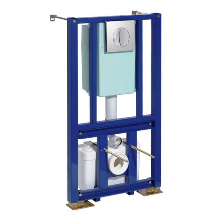 Cisterna con triturador Saniwall Pro SFA