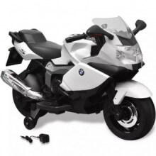 Moto eléctrica de juguete color blanca, modelo BMW 283 6 V Vida XL