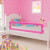 Barandilla de seguridad cama de niño rosa 150x42 cm Vida XL