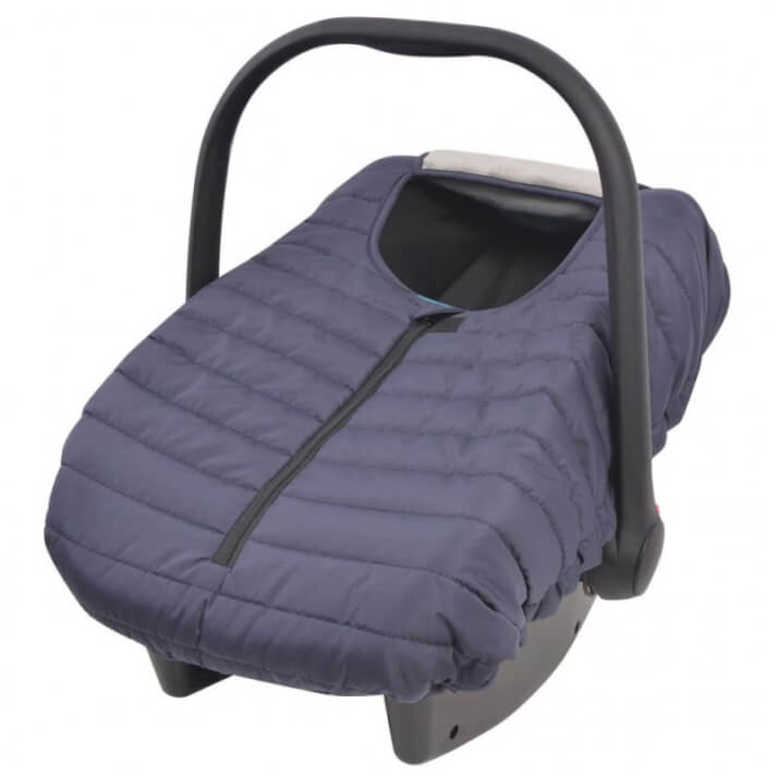Funda para portabeb&eacute;/sillita de coche 57x43 cm azul marino Vida XL