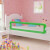 Barandilla de seguridad cama de niño poliéster verde 180x42 cm Vida XL