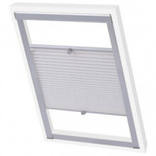 Persiana plisada blanca P06/406 Vida XL