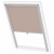 Persiana opaca enrollable beige S06/606 Vida XL